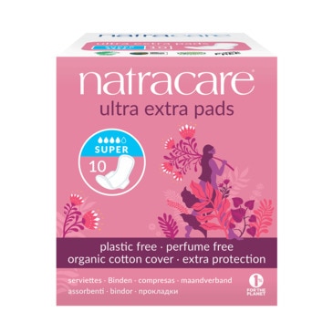Natracare Organik Ped Ultra Ekstra Süper 10 Adet
