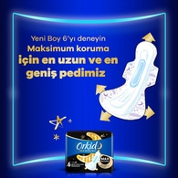 Orkid Ultra Extra Dörtlü Gece Extra Plus 20'li