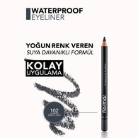 Flormar Suya Dayanıklı Mat Göz Kalemi No: 102