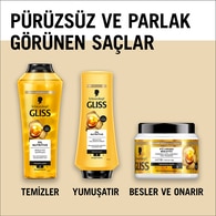 Gliss 4'ü 1 Arada Oil Nutritive Besleyici Saç Bakım Maskesi Marula Yağı ile 400 ml
