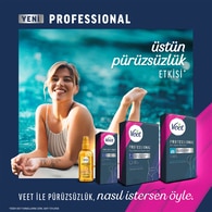 Veet Professional Ağda Bantları Normal Ciltler İçin 12li