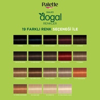 Palette Kalıcı Doğal Renkler 7-60 Fındık Kahve