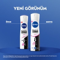 Nivea Invisible Black and White Clear Kadın Deodorant 150 ml
