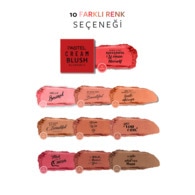 Pastel Cream Blush Krem Allık 43 Scarlett