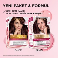 L'Oreal Paris Excellence Büyüleyici Kahve Saç Boyası 4.15