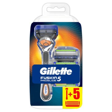 Gillette Fusion ProGlide Tıraş Makinesi ve Yedek Bıçak 5 Adet