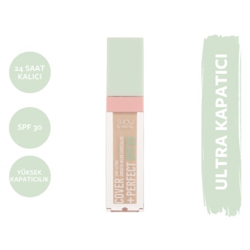 Show By Pastel Cover+Perfect SPF30 Ultra Kapatıcı 303 Baby Powder