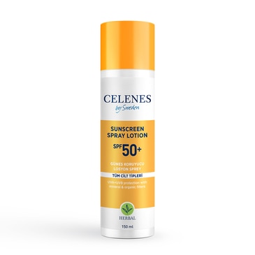 Celenes Güneş Koruyucu Losyon Sprey Spf 50+ 150 ml