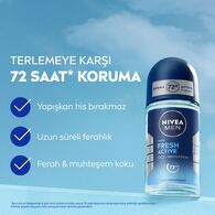 Nivea Men Erkek Roll-on Deodorant Fresh Active 50 ml