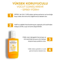 Sinoz Ultra Yüksek Koruyucu ve Nemlendirici Güneş Krem Sprey Spf50 200 ml
