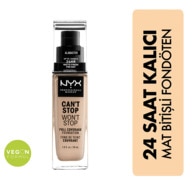 Nyx Professional Makeup Can't Stop Won't Stop 24 Hour Fondöten  Alabaster
