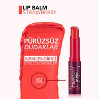 Flormar Lip Balm Meyve Kokulu ve Renklendirici Dudak Nemlendiricisi Çilek