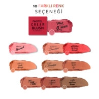 Pastel Cream Blush Krem Allık 48 Romance