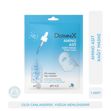 Derminix Amino Asit Kağıt Maske 1 Adet