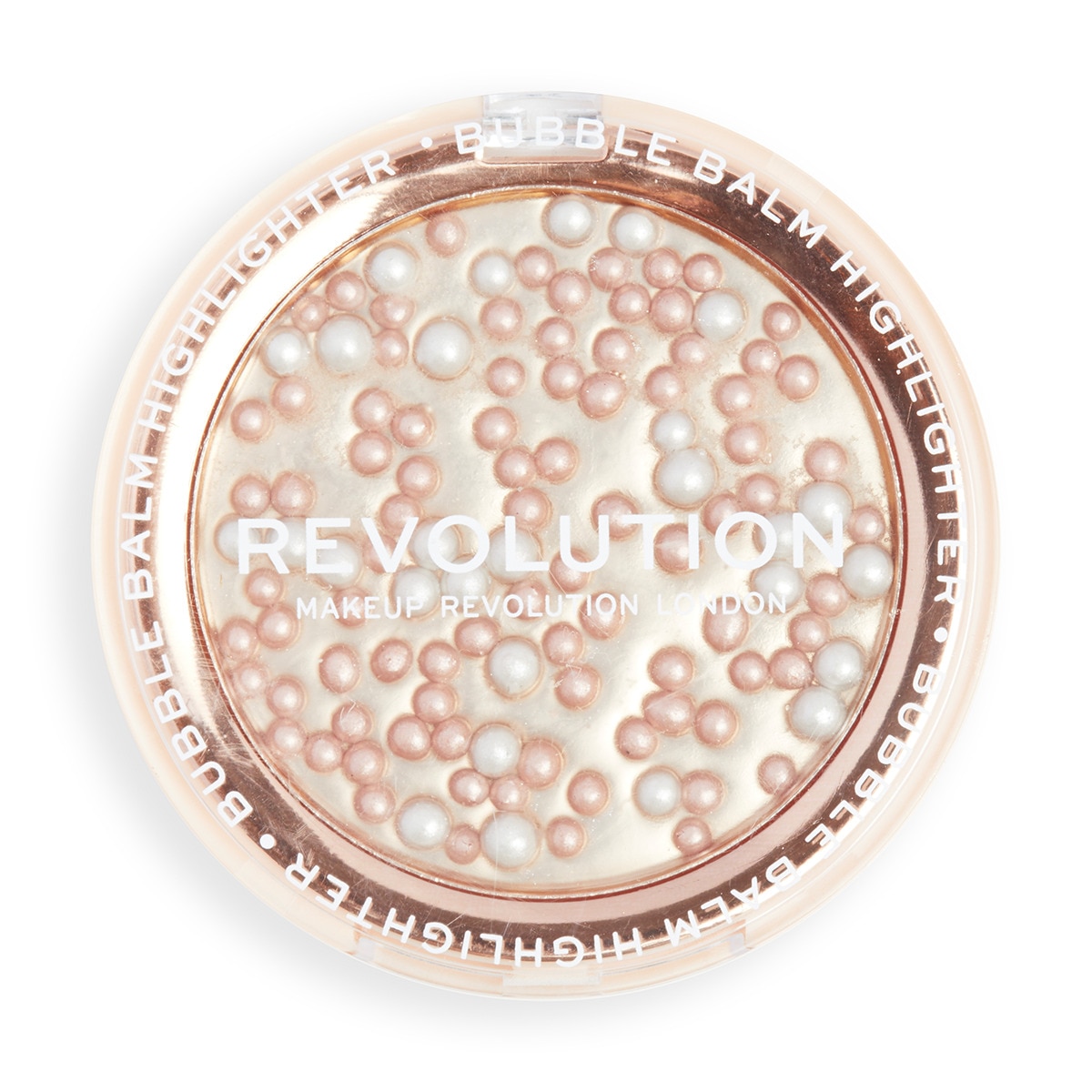 هایلایتر رولوشن مدل بابل رز گلد Bubble rose gold Revolution