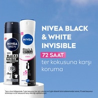 Nivea Invisible Black and White Clear Kadın Deodorant 150 ml