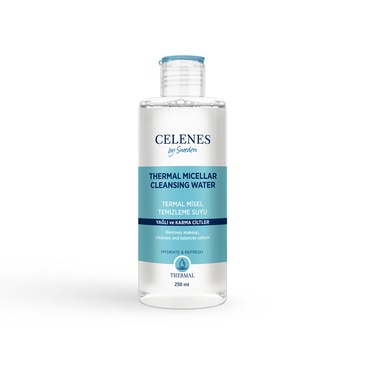 Celenes Thermal Micellar Temizleme Suyu Yağlı ve Karma Ciltler 250 ml
