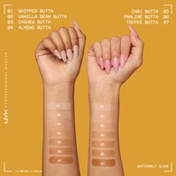 Nyx Professional Makeup Buttermelt Glaze Işıltılı Nemlendirici Tint Cashew Butta