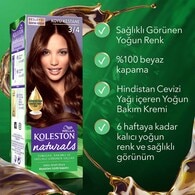 Wella Koleston Naturals Saç Boyası 3/4 Koyu Kestane