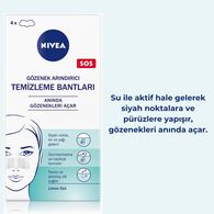 Nivea Siyah Nokta ve Gözenek Temizleyici T-Bölgesi Bant 4 Adet