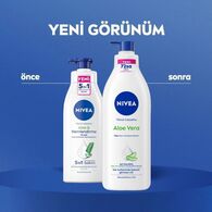 Nivea Aloe Vera Vücut Losyonu 400 ml Normal ve Kuru Ciltler 48 Saat Nemlendirme