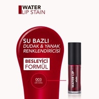 Flormar Water Lip Stain Kalıcı Mat Dudak Renklendiricisi No: 003