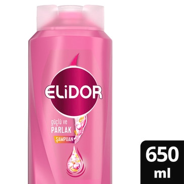 Elidor Şampuan Güçlü Parlak 650 ml