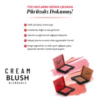 Pastel Cream Blush Krem Allık 43 Scarlett