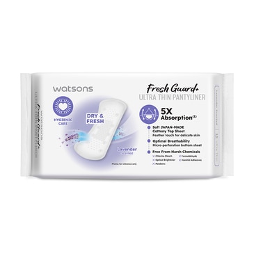Watsons Fresh+ Ultra İnce Lavanta Günlük Ped 40'lı
