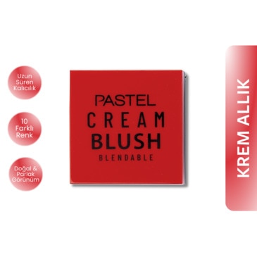 Pastel Cream Blush Krem Allık 43 Scarlett