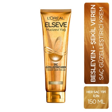 Elseve Mucizevi Yağ Güzelleştirici Saç Kremi 150 ml