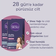 Sesu Hassas Ciltlere Özel Ağda Bandı 20 Adet