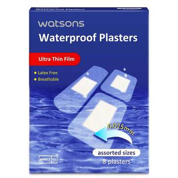 Watsons Su Geçirmez Karışık Boy Yara Bandı 8'li