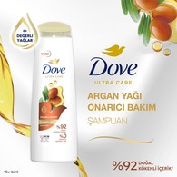 Dove Saç Bakım Şampuanı Argan Yağı Onarıcı Bakım 400 ml