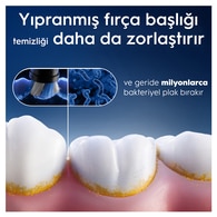 Oral-B iO Serisi Ultimate Clean Siyah Orijinal Yedek Başlıkları Derin Plak Giderme 2'li