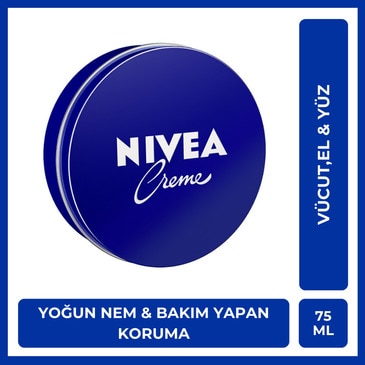 Nivea Creme Nemlendirici Krem 75 ml Bakım Yapan Koruma Tüm Ciltler