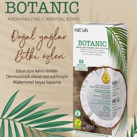 Botanic Saç Boyası No: 8.0 Yoğun Açık Kumral