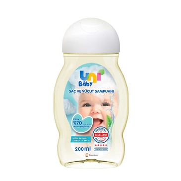 Bebek Saç ve Vücut Şampuan 200 ml