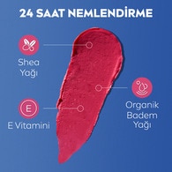 Nivea Renkli Dudak Bakım Kremi Pembe 4,8 g SPF30 E Vitamini Dudak ve Yanaklar İçin