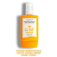 Sinoz Ultra Yüksek Koruyucu ve Nemlendirici Güneş Krem Sprey Spf50 200 ml
