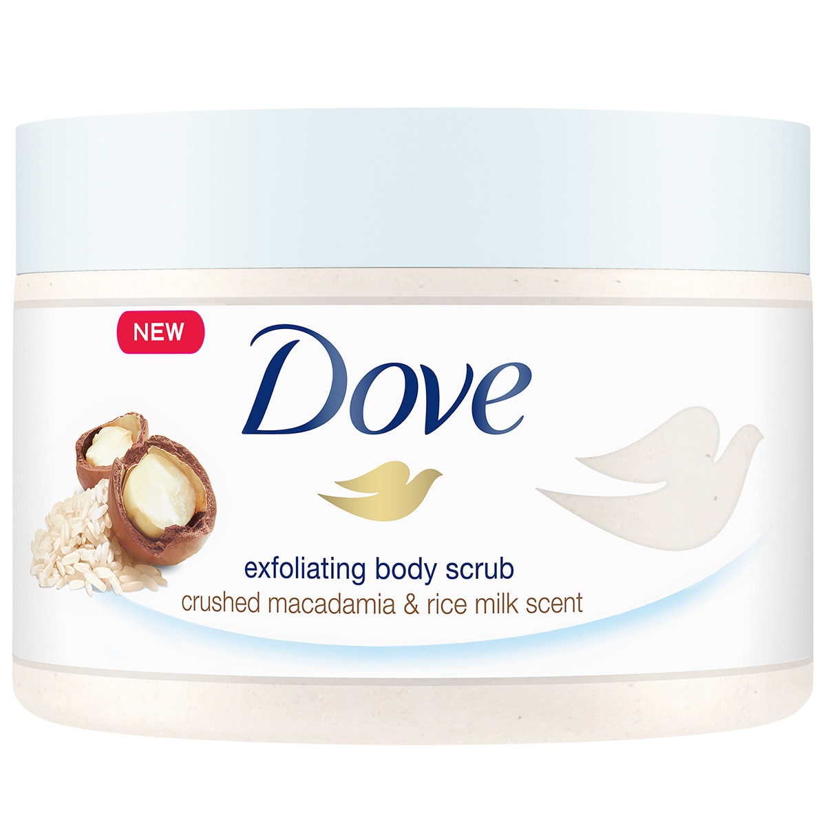 Dove scrub discount