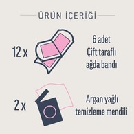 Veet Professional Ağda Bantları Normal Ciltler İçin 12li