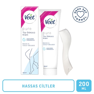 Veet Tüy Dökücü Krem 200 ml Hassas Ciltler İçin