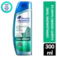 Head And Shoulders Derinlemesine Temiz Şampuan Kaşıntı Giderici 300 ml