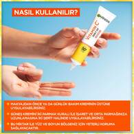 Garnier C Vitamini Parlak Günlük Güneş Koruyucu Fluid Yüz Kremi Işıltılı Doku SPF50+ 40ml