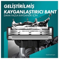 Gilette M3 Charcoal Tıraş Makinesi + 5 Yedek Bıçak Seti