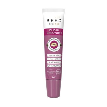 Bee'O Apicare Propolisli Kara Mürver Dudak Koruyucu Krem 10 ml