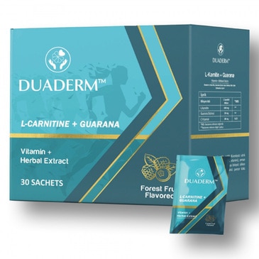 Duaderm L-Karnitin + Guarana 30 Sachets