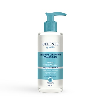 Celenes Thermal Yüz Temizleme Jeli Kuru ve Hassas Ciltler 250 ml