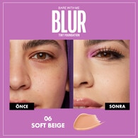 Blur Tint Ciltte Filtre Etkili Fondöten - 06 Soft Beige